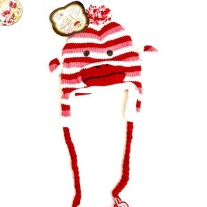 Sock Monkey winter hats, 2 hats